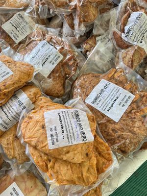 Plant based meats   at Vegan Goods Market in Cape Town