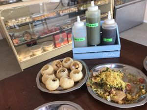 Pani puri at Neelas Surti Sweets & Savoury  in Preston