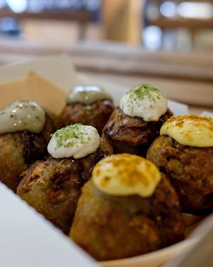 Mixed flavor mushyaki at Bǎo Gū Shāo 寶菇燒 - Mushyaki in Taipei