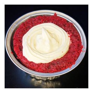 Red Velvet Cupcake at The Vegan Nest in Clinton