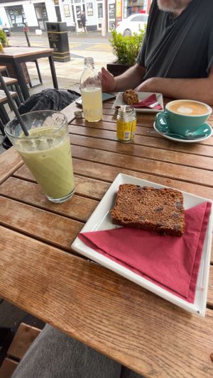   at Square Peg Coffee House in Swansea