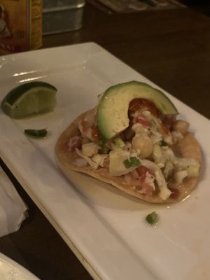 Ceviche  at Beelman's in Los Angeles