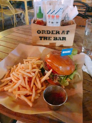 The Impossible Burger at Beelman's in Los Angeles