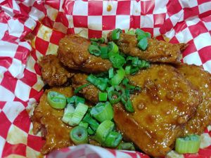Tereyaki 'Wings' at Heavenly Buffaloes in Durham