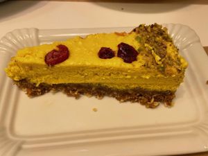 Lemon Tart at Peas in Athens