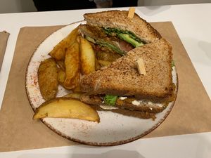 Club sandwich    at Peas in Athens