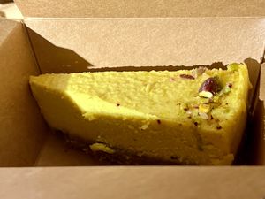 Lemon dessert   at Peas in Athens