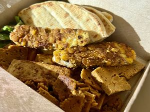 Zen Palette main dish   at Peas in Athens