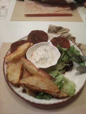 Epic steak at Peas in Athens