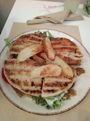 Two peas in a pod at Peas in Athens