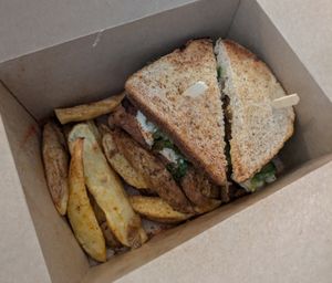 Sandwich combo deal at Peas in Athens