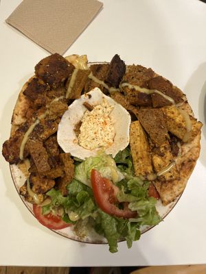 Protein variety  at Peas in Athens