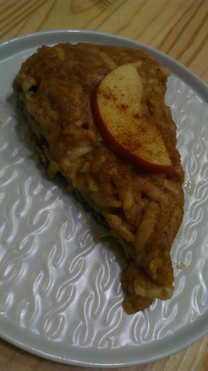 Apple pie at Peas in Athens