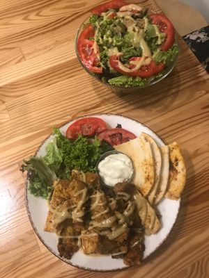 Protein platter  at Peas in Athens