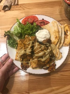 Protein platter  at Peas in Athens