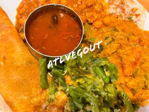 Buffet  at Madras Mantra in Decatur