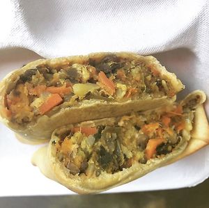 Vegan option! at Julia's Empanadas in Washington