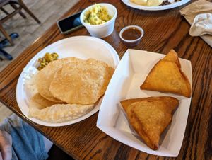 Yum factor 10. at Bombay Express in Austin