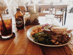 Vegan breaky at The Loft in Canggu