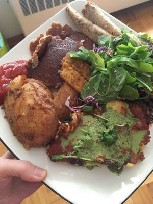 Irene’s Massive Breakfast at Hello 123 in Toronto