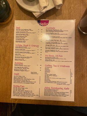 Drinks  at Hello 123 in Toronto