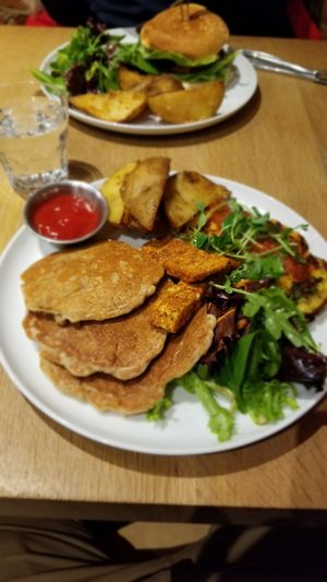 Irene's Massive Breakfast! Delicious! at Hello 123 in Toronto