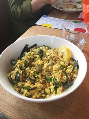 Fried rice at Hello 123 in Toronto