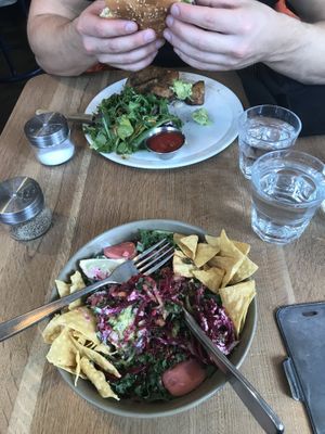 Burrito bowl at Hello 123 in Toronto