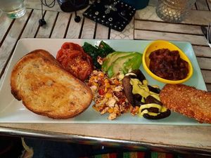 Big breakfast at Nature Cafe/Bar in Frankston