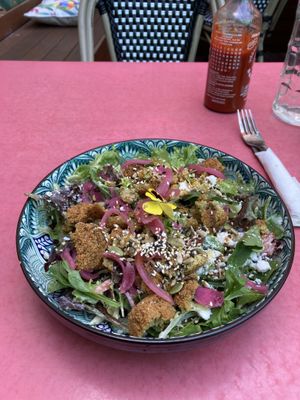 Felafel Salad  at Nature Cafe/Bar in Frankston