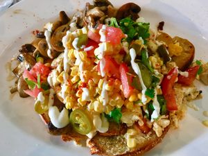Scrambled Mexican Tofu  at Nature Cafe/Bar in Frankston