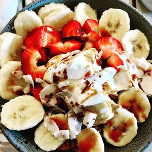 Coconut Banana Split  at Nature Cafe/Bar in Frankston