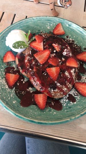 Pancakes at Nature Cafe/Bar in Frankston