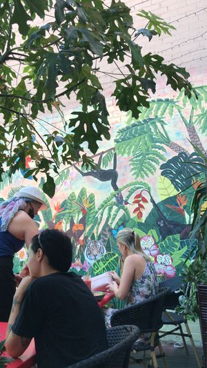 Courtyard  at Nature Cafe/Bar in Frankston