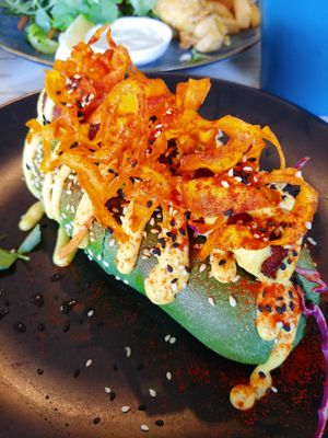 Carrot Dog at Nature Cafe/Bar in Frankston