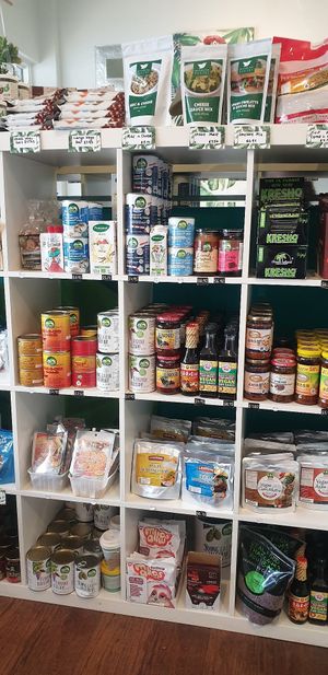 Good selection on take home stuff at Nature Cafe/Bar in Frankston