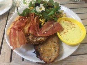 Scrambled Tofu at Nature Cafe/Bar in Frankston