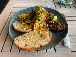 Breakfast Scramble  at Nature Cafe/Bar in Frankston
