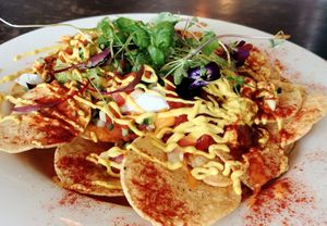Nachos at Nature Cafe/Bar in Frankston