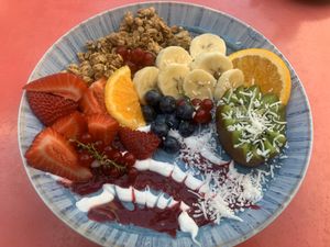 Blue Mermaid Smoothie Bowl at Nature Cafe/Bar in Frankston