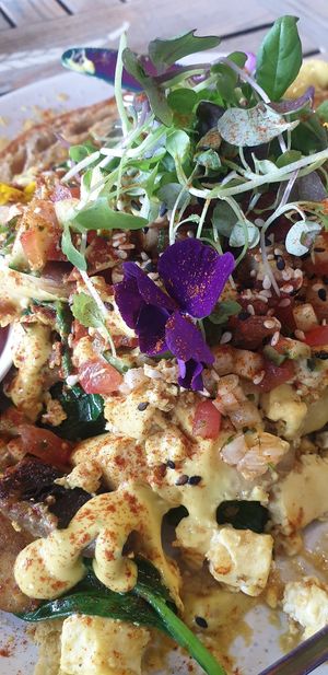 Tofu scramble at Nature Cafe/Bar in Frankston