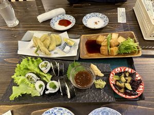 Vegan meal of the day   at Washoku Dining Taku in Nara
