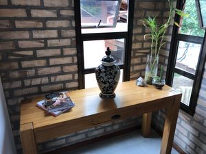 Clean and well decorated at Shiva Cozinha Vegana in Florianopolis