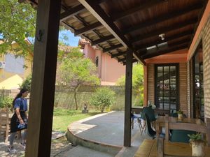 Garden Dining  at Shiva Cozinha Vegana in Florianopolis