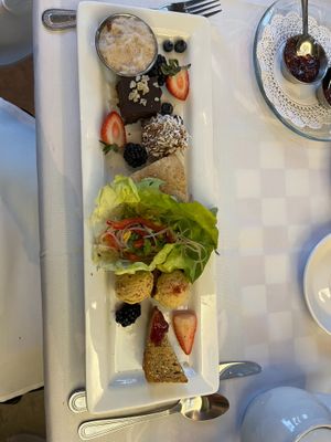 Vegan Afternoon Tea Service at Boulder Dushanbe Teahouse in Boulder