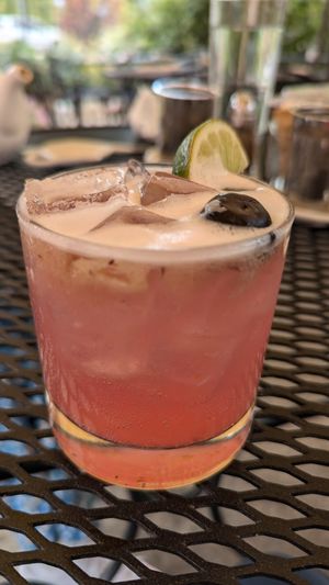 Violet mocktail at Boulder Dushanbe Teahouse in Boulder