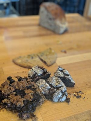 Vegan cookie options at Great Harvest Bread in Fairbanks