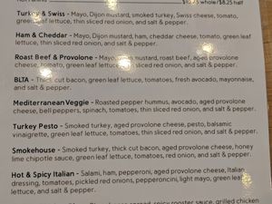 Mediterranean veggie without cheese at Great Harvest Bread in Fairbanks