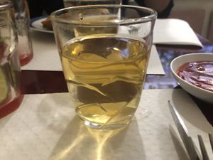 Thé au jasmin offert à notre arrivée  at Restaurant Pékin in Nice