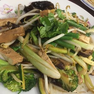 Wok dish mmmm at Restaurant Pékin in Nice